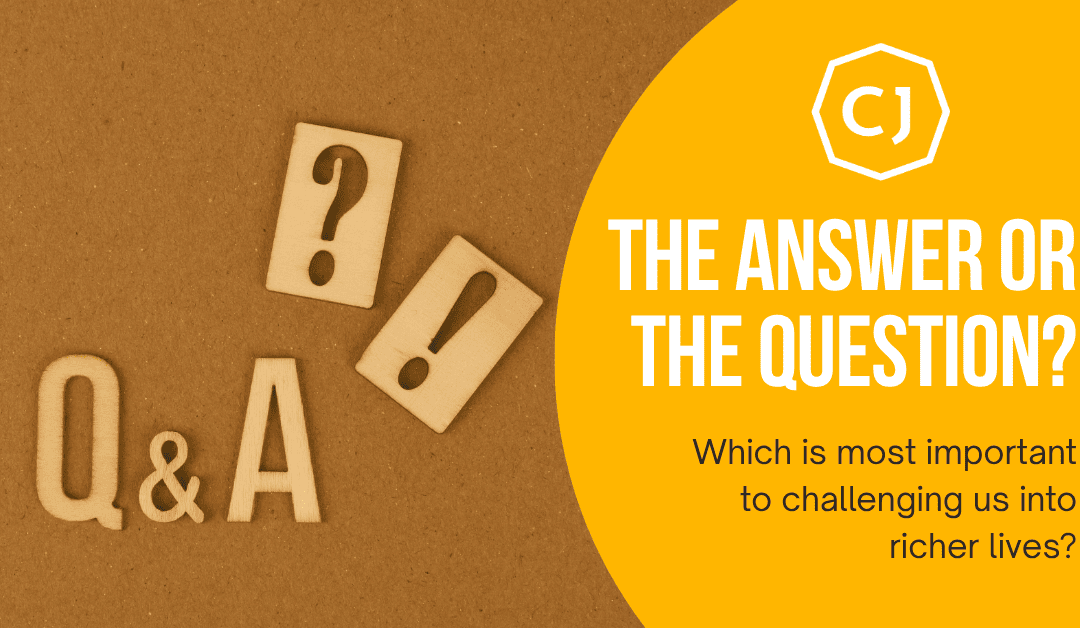 Which is Most Important: The Question or the Answer?